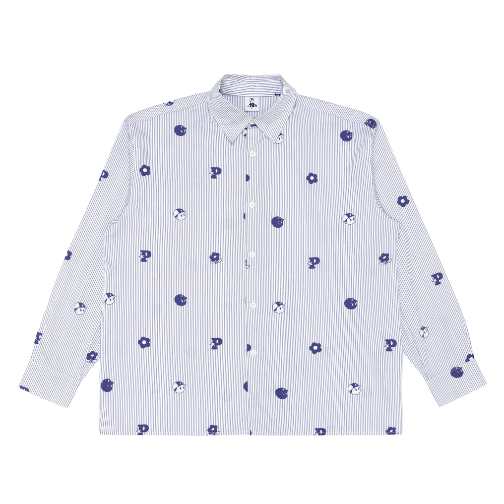 Monogram Stripe Shirt - Pawa Speed Sports