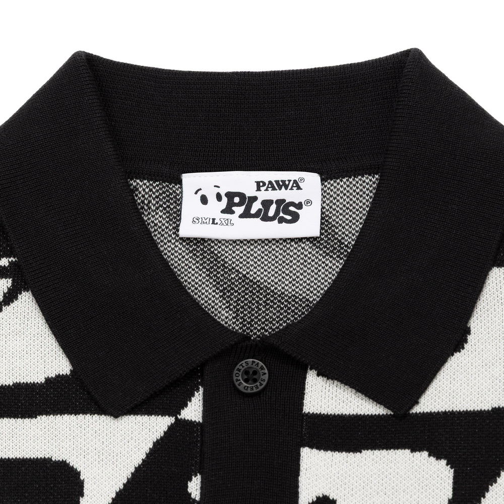 P-Check Knit Polo