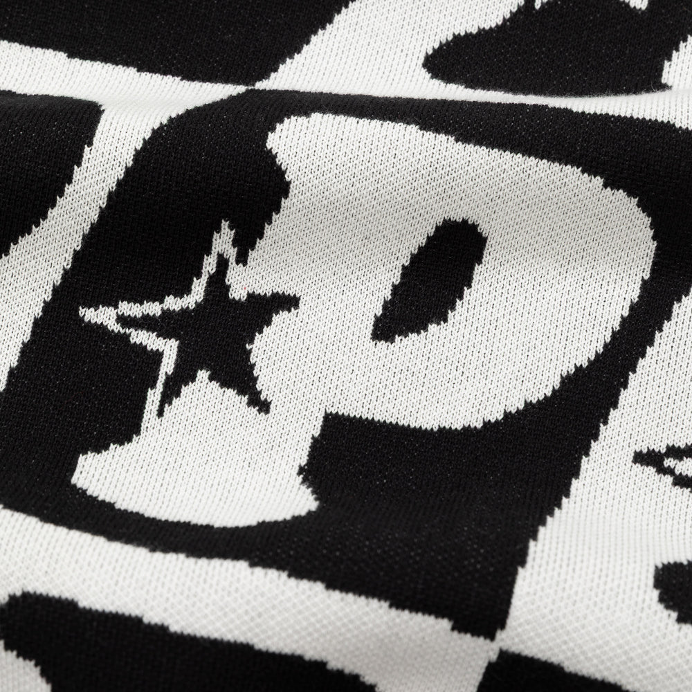 P-Check Knit Polo