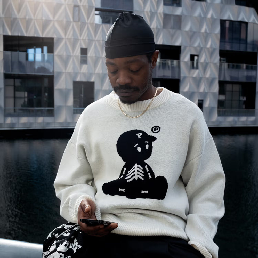 Skeleboy Knit Sweater Pawa Speed Sports