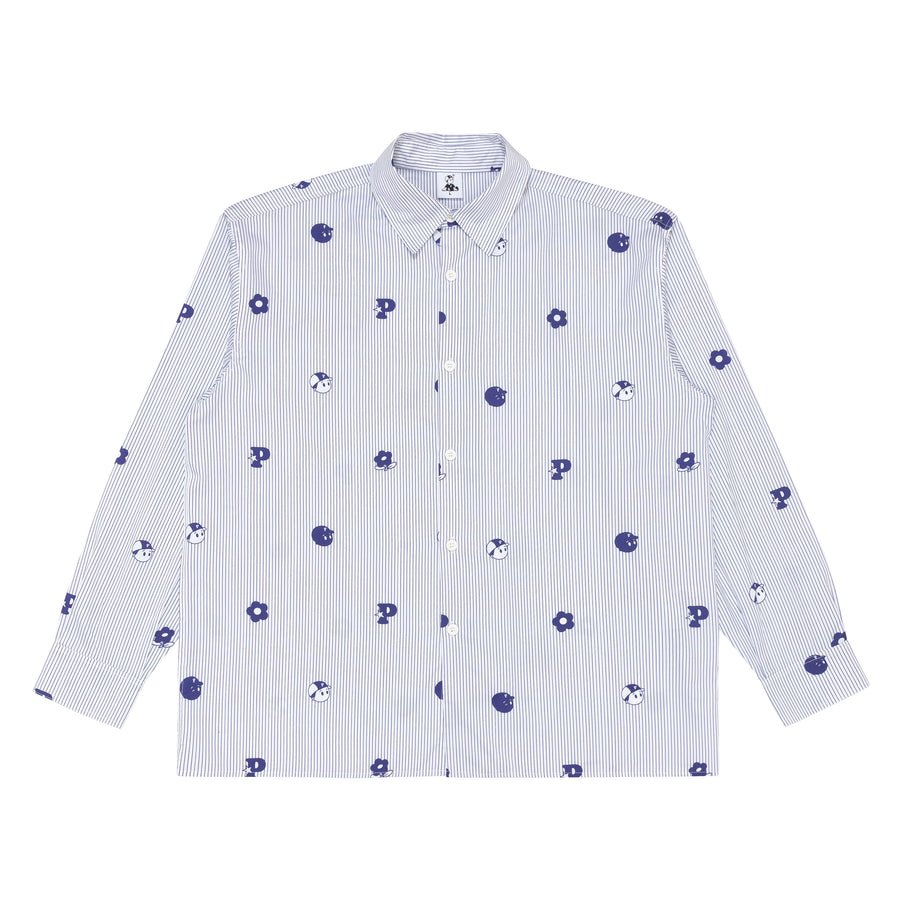 Monogram Stripe Shirt - Pawa Speed Sports