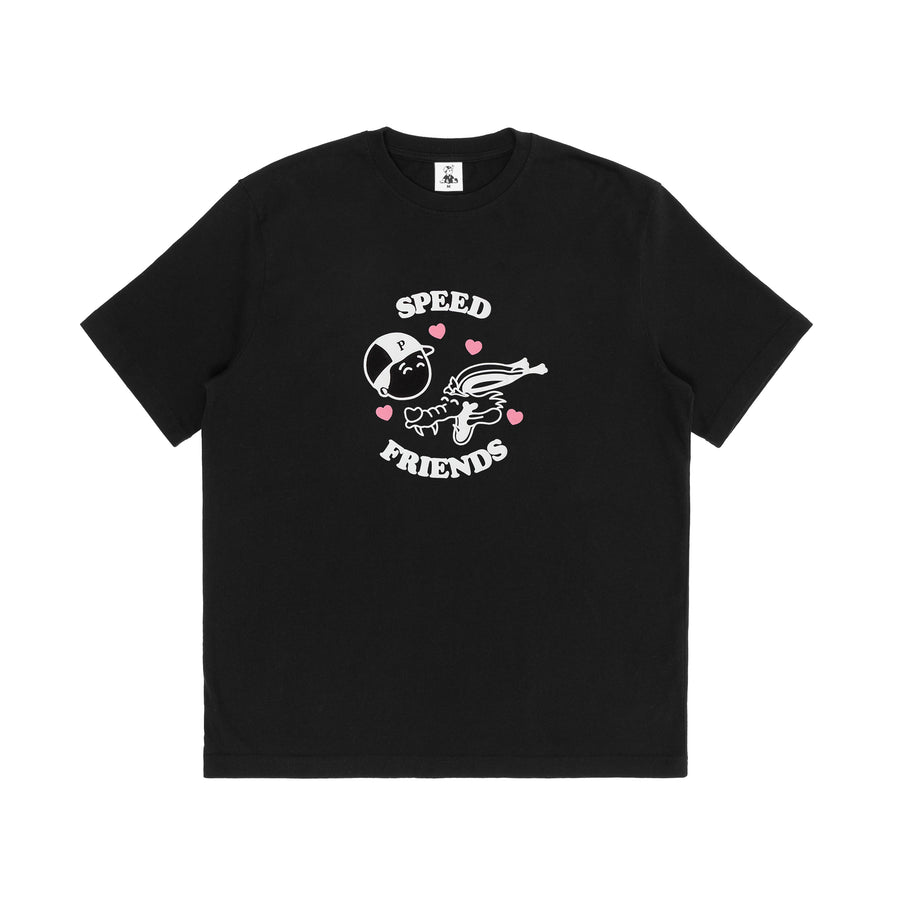 Friends T-Shirt - Black - Pawa Speed Sports
