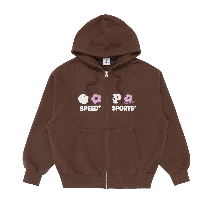 Multi Monogram Zip Hoodie