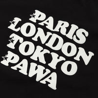 Worldwide Long Sleeve T-Shirt - Black - Pawa Speed Sports - Graphic