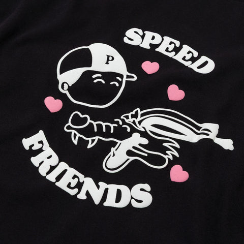 Friends T-Shirt - Black - Pawa Speed Sports