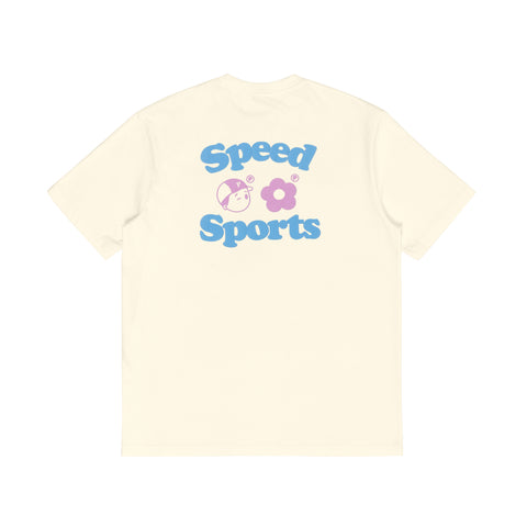 Multi Monogram T-Shirt - Cream - Pawa Speed Sports