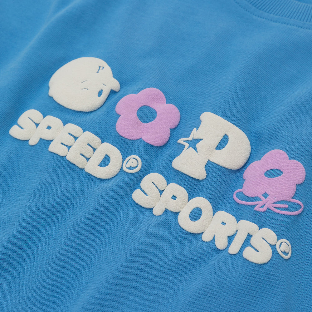 Multi Monogram T-Shirt - Bleu Azur - Pawa Speed Sports