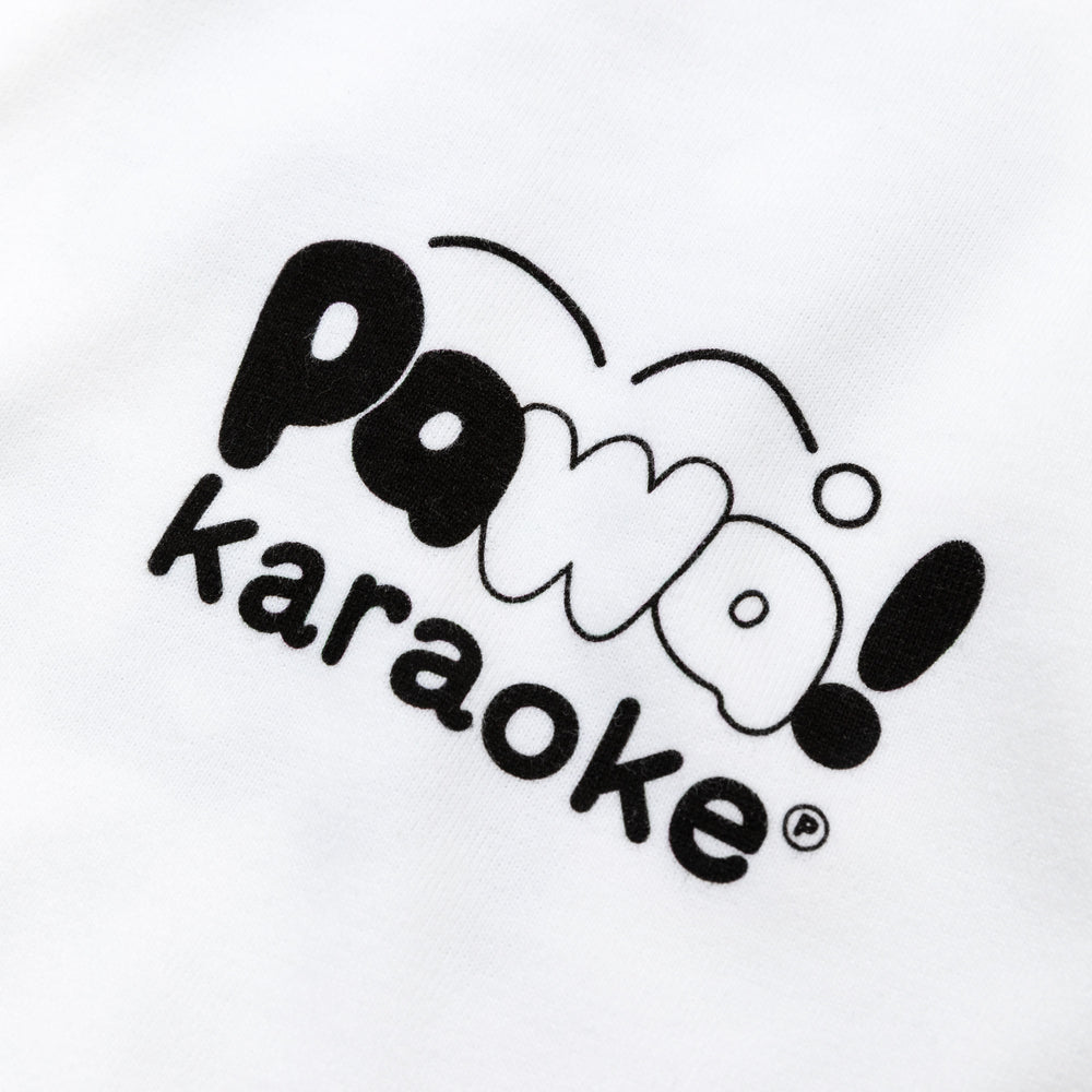 Karaoke T-Shirt - White - Pawa Speed Sports - Logo