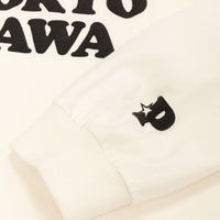 Worldwide Long Sleeve T-Shirt - Cream - Pawa Speed Sports - Sleeve