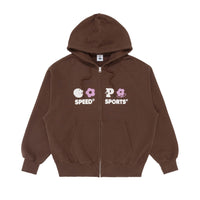 Multi Monogram Zip Hoodie  Pawa Speed Sports.
