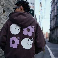 Multi Monogram Zip Hoodie  Pawa Speed Sports.