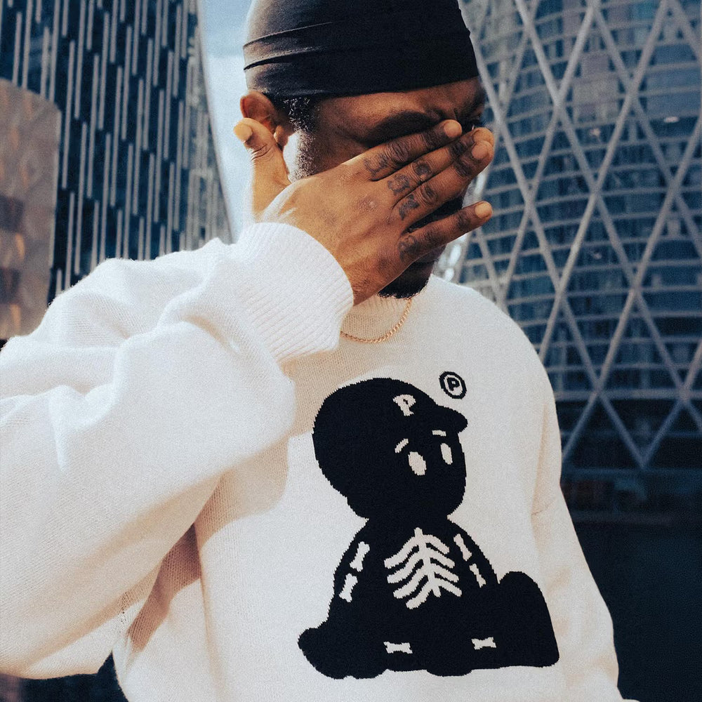Skeleboy Knit Sweater Pawa Speed Sports