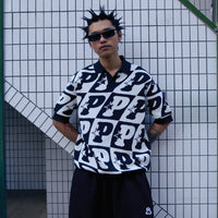 P-Check Knit Polo